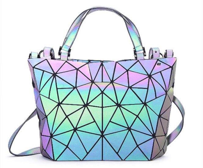 Holographic Colour Changing Handbag