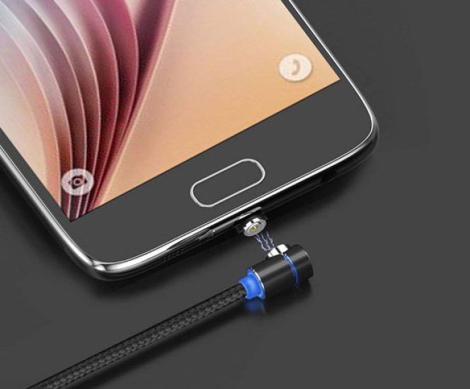 LED Magnetic USB Charging Cable – Multi 3-in-1