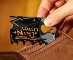 Wallet Ninja 18 in 1 Credit Card Size Pocket Tool