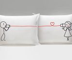 Couples Matching Pillowcases –  “Say I Love You”