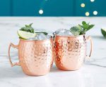 Moscow Mule Copper/Stainless Steel Mugs (Set of 2)