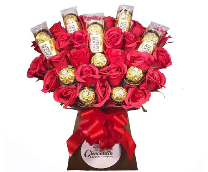 The Ferrero Rocher Chocolate Bouquet