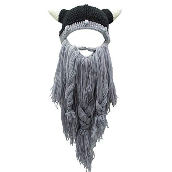 Viking Fake Beard Beanie